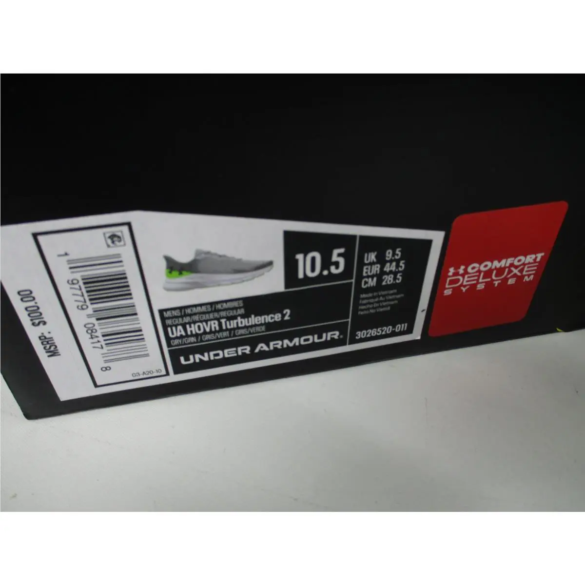 Under Armour shoes - Under Armour HOVR Turbulence - HOVR Turbulence - Gray 6