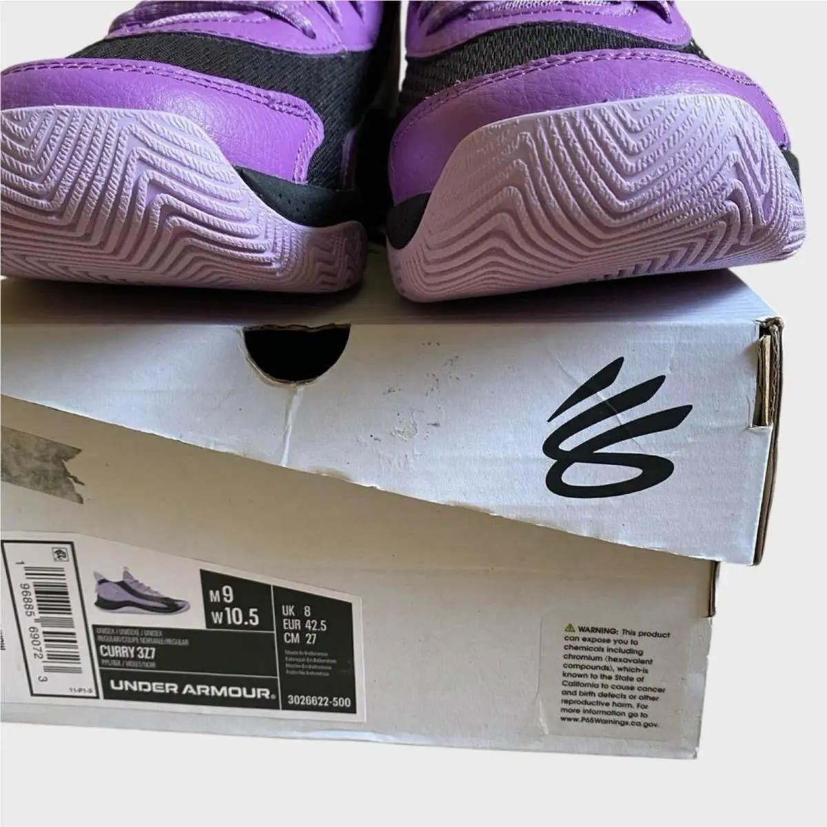 Under Armour shoes - Under Armour Curry 3Z7 - Curry - Purple, black 11
