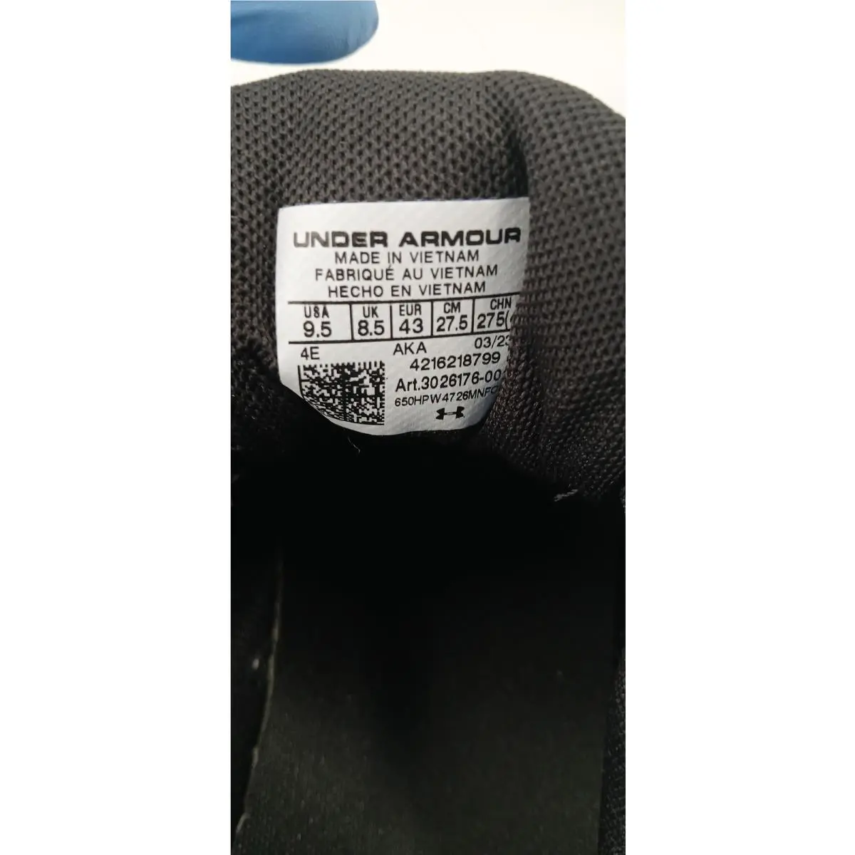 Under Armour shoes - Under Armour Charged Assert 10 - As Pictured 5