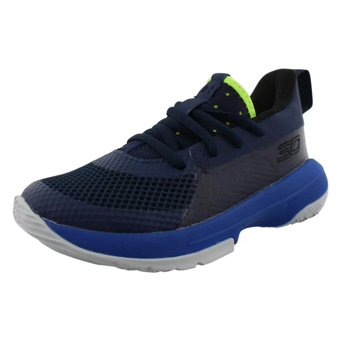 Under Armour shoes - Under Armour Curry 7 - Curry - 3022114-405 - Blue, Main: Black (UPC: 193444516388) 0