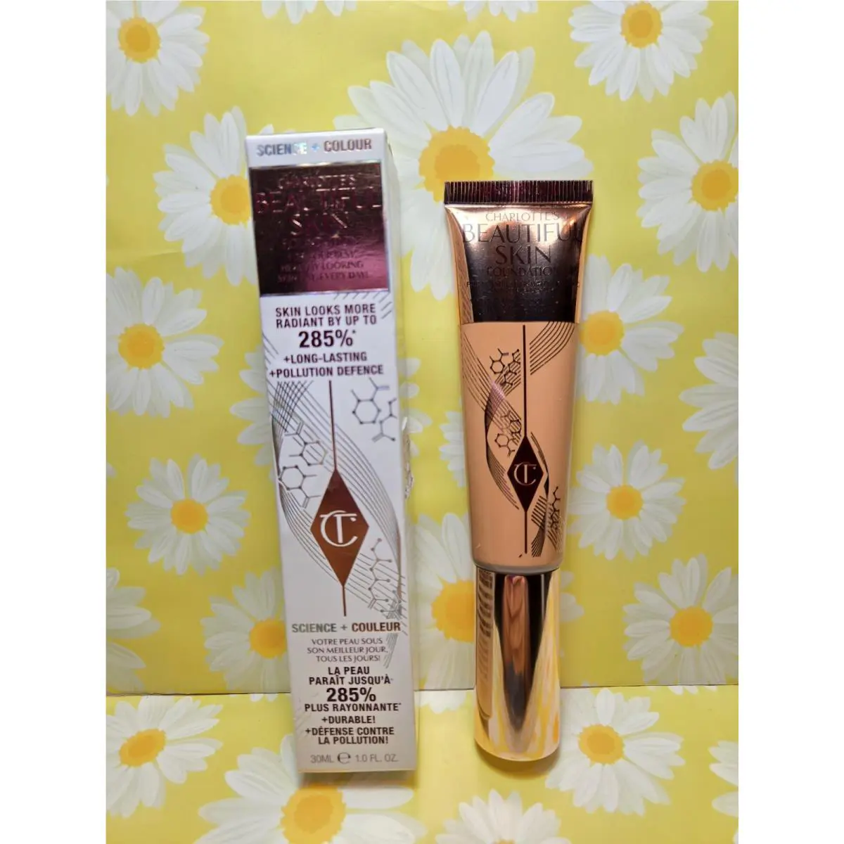 Charlotte Tilbury Charlotte`s Beautiful Skin Foundation 10 Warm l 1 oz