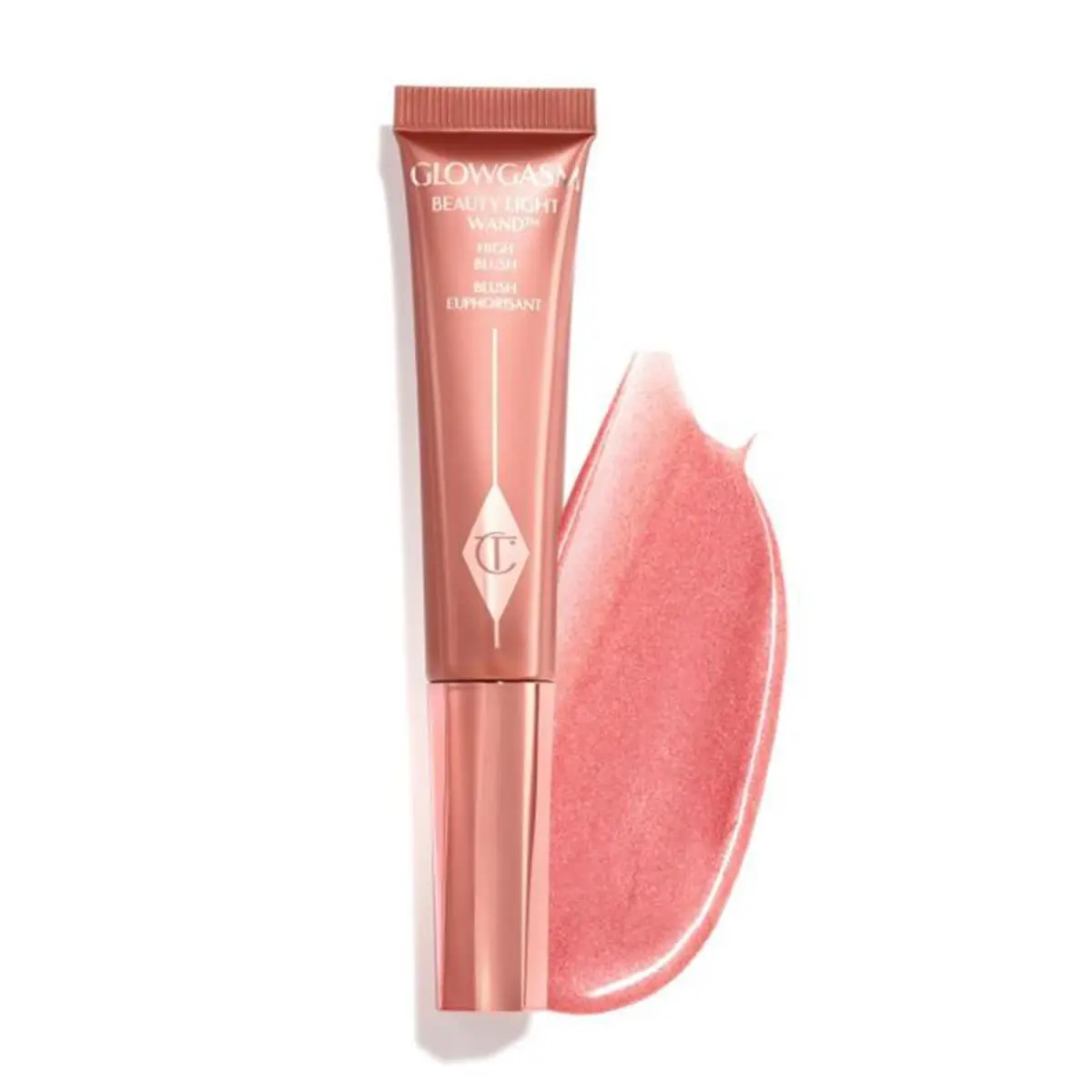 Charlotte Tilbury Glowgasm Beauty Light Wand Highlighter - Pinkgasm .40 oz - Box