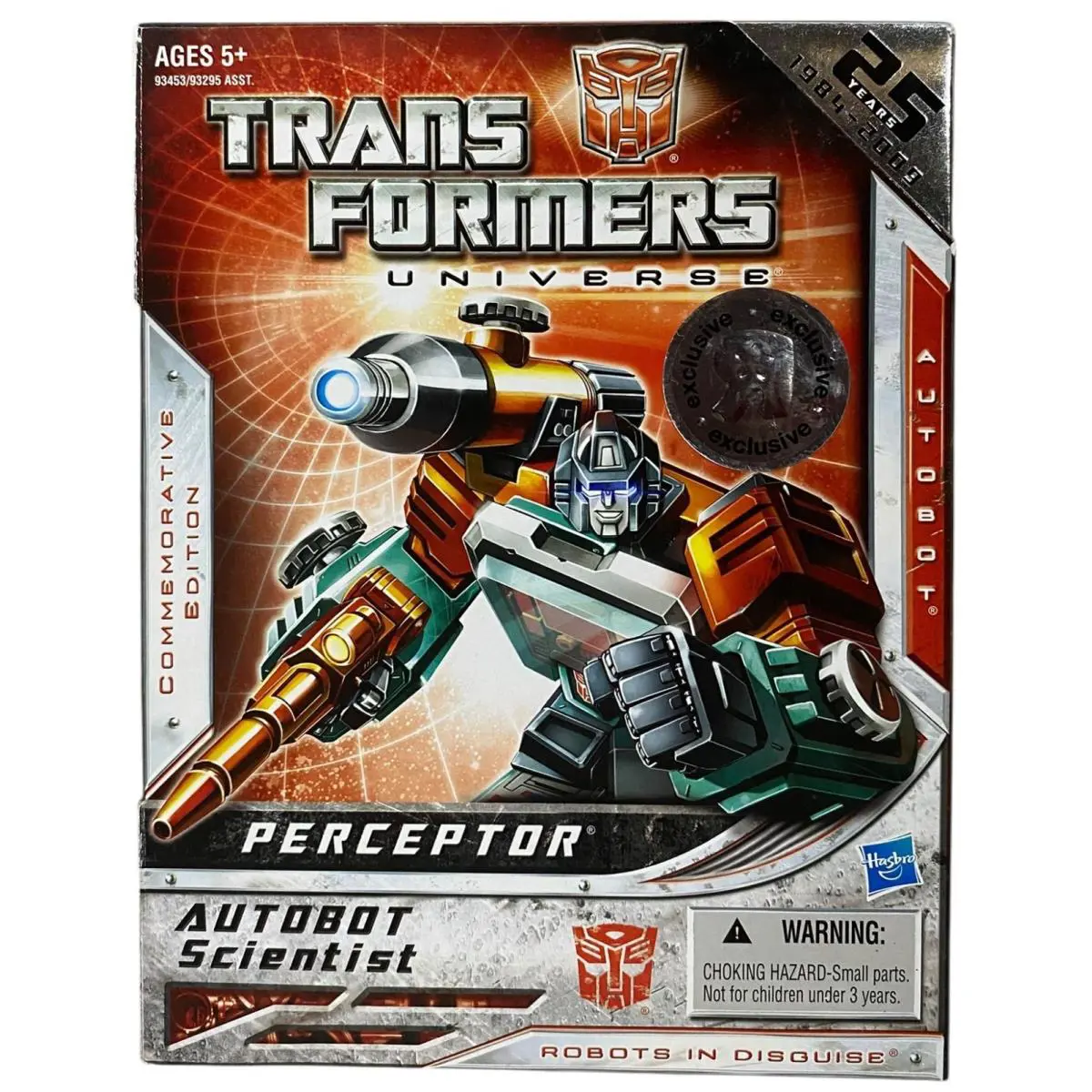 Transformers Universe Perceptor G1 Series Commemorative Edition Toys R US Figure