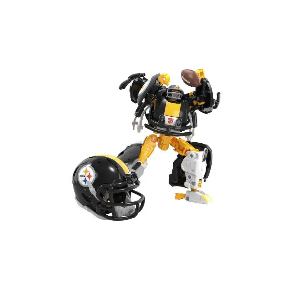 Transformers Nfl Pittsburgh Steelers Steelsmash Action Figure