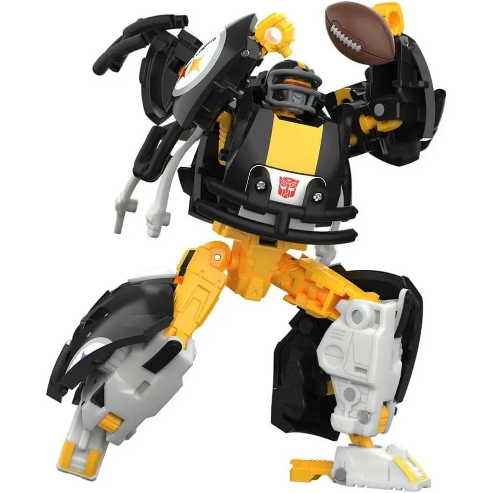 Transformers Nfl Pittsburgh Steelers Steelsmash 5.5-Inch Action Figure Gift