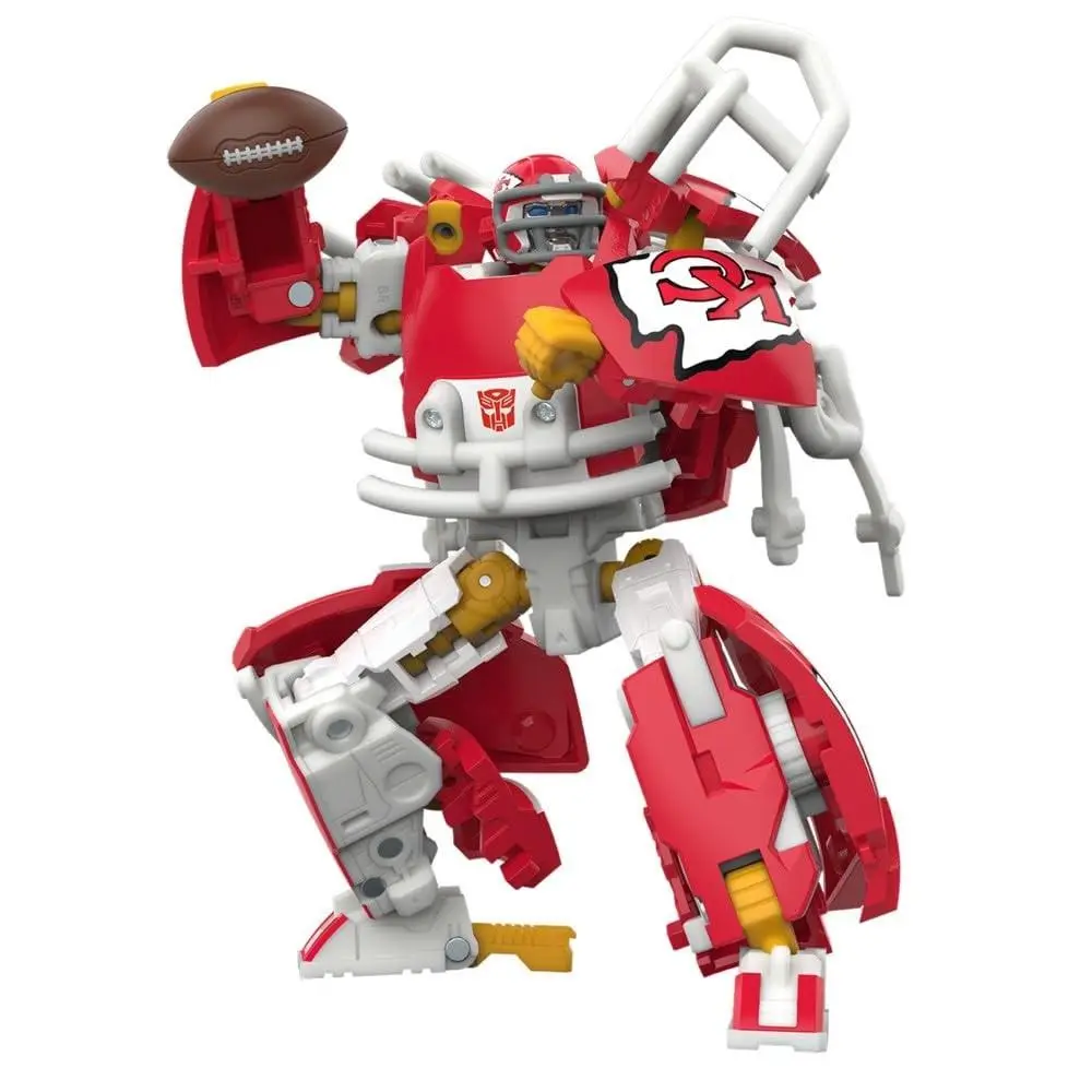 Kansas City Chiefs KC-59 5.5-Inch Action Figure Changes From Robot to Helmet