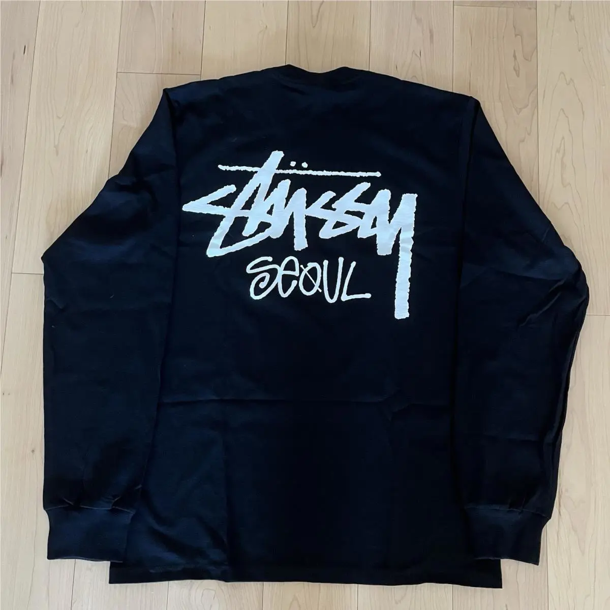 Stussy  clothing - Stuss Stock Seoul Tee - Stuss Stock Seoul Tee - Style 3903976 - Black 0