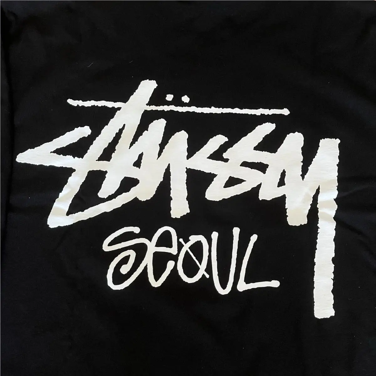 Stussy  clothing - Stuss Stock Seoul Tee - Stuss Stock Seoul Tee - Style 3903976 - Black 2