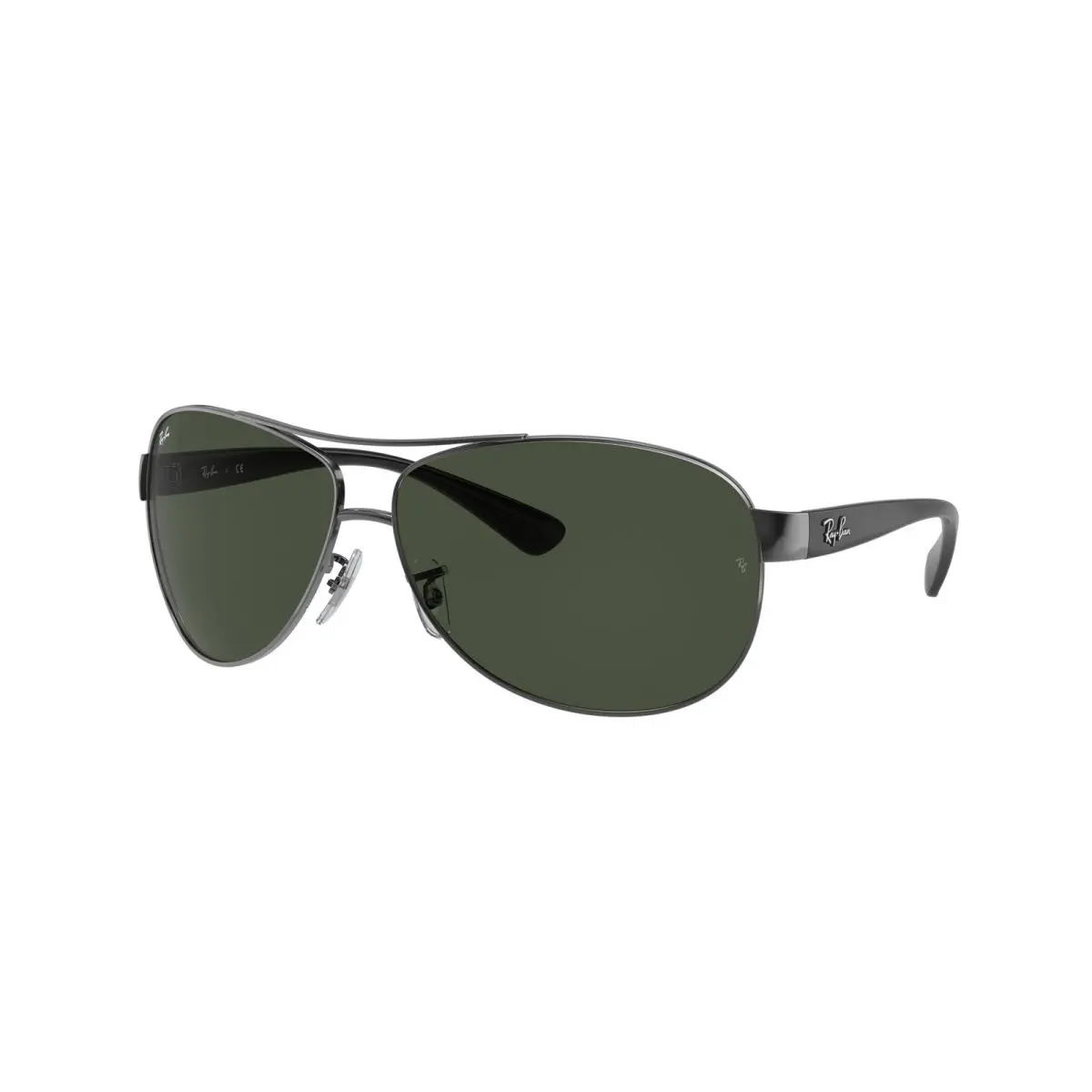 Ray-ban RB 3386 Gunmetal Dark Green 004/71 Sunglasses