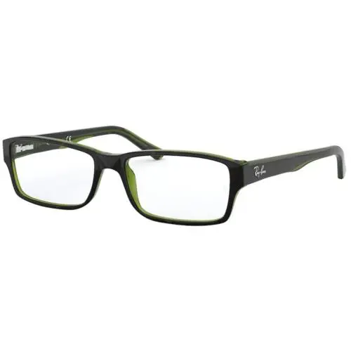 Ray-ban Optical RX 5169 Havana on Green Transparent 2383 Eyeglasses