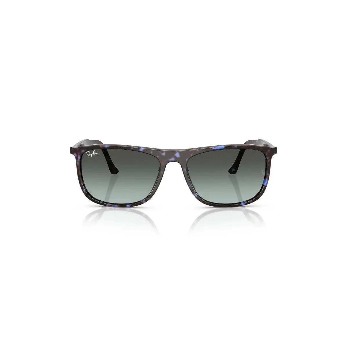Ray-ban Men 61mm Polarized Gradient Rectangular Sunglasses Blue Ha