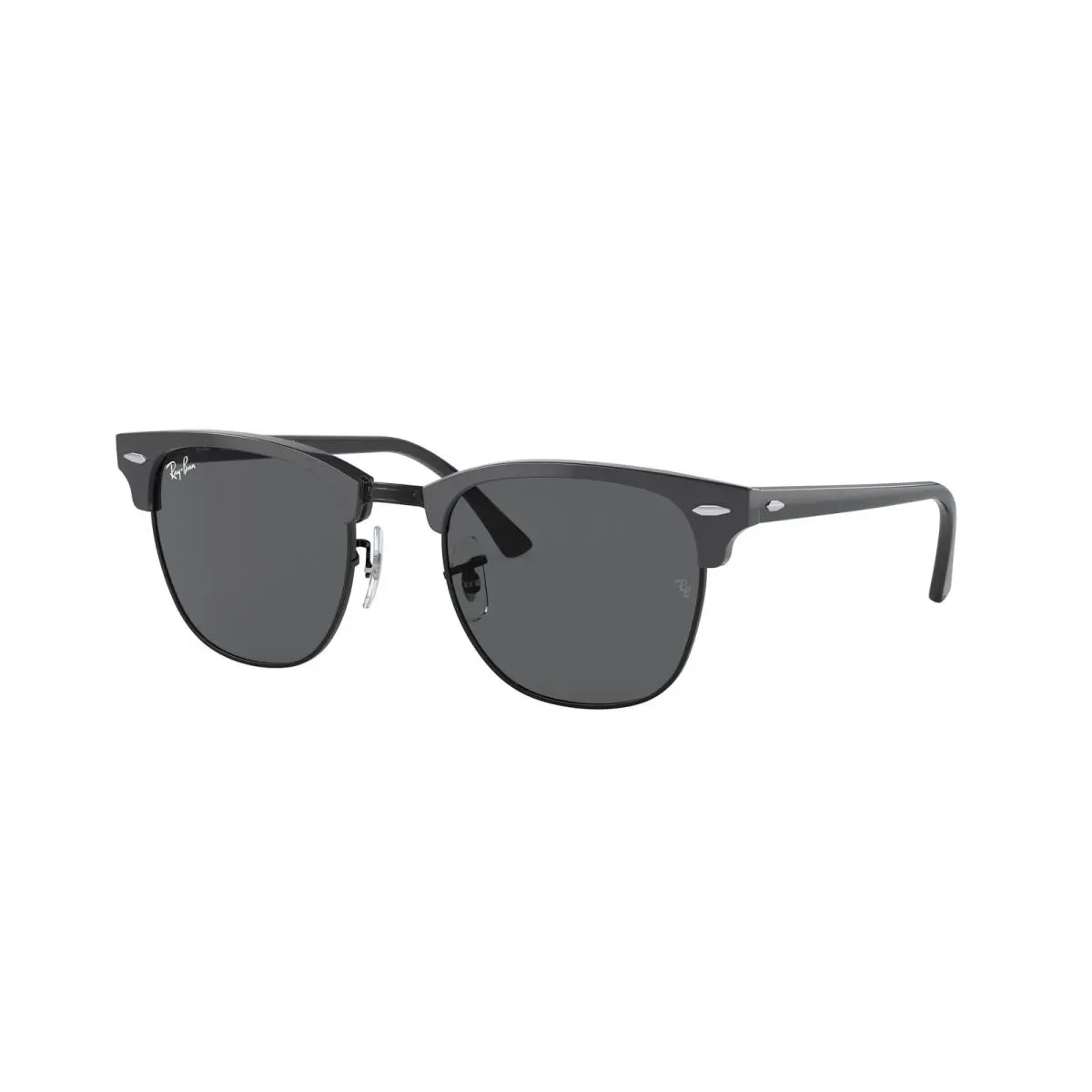 Ray-ban RB 3016 Clubmaster Grey on Black Dark 1367B1 Sunglasses