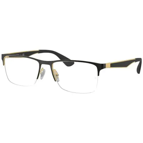 Ray-ban Optical RX 6335 Black on Arista 2890 Eyeglasses