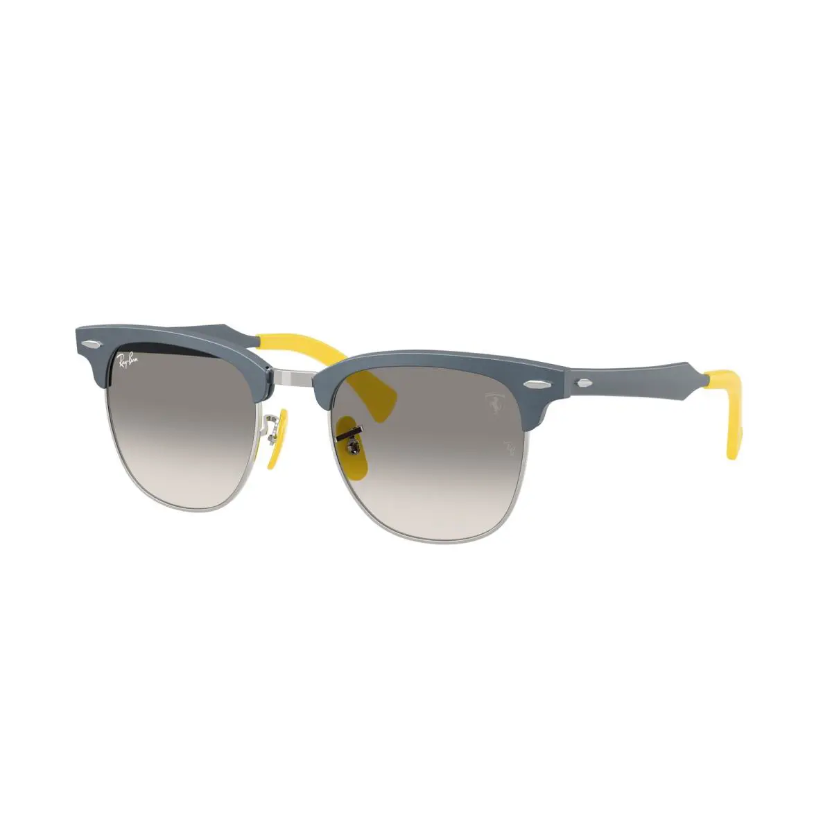 Ray-ban RB 3807M Brushed Blu on Silver Clear gr F11232 Sunglasses