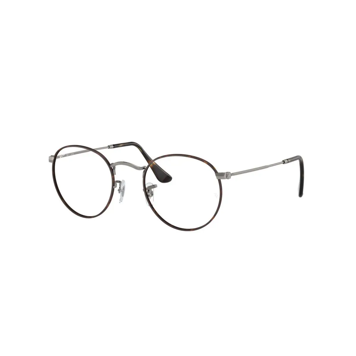 Ray-ban Optical RX 3447V Round Metal Havana on Gunmetal 3174 Eyeglasses