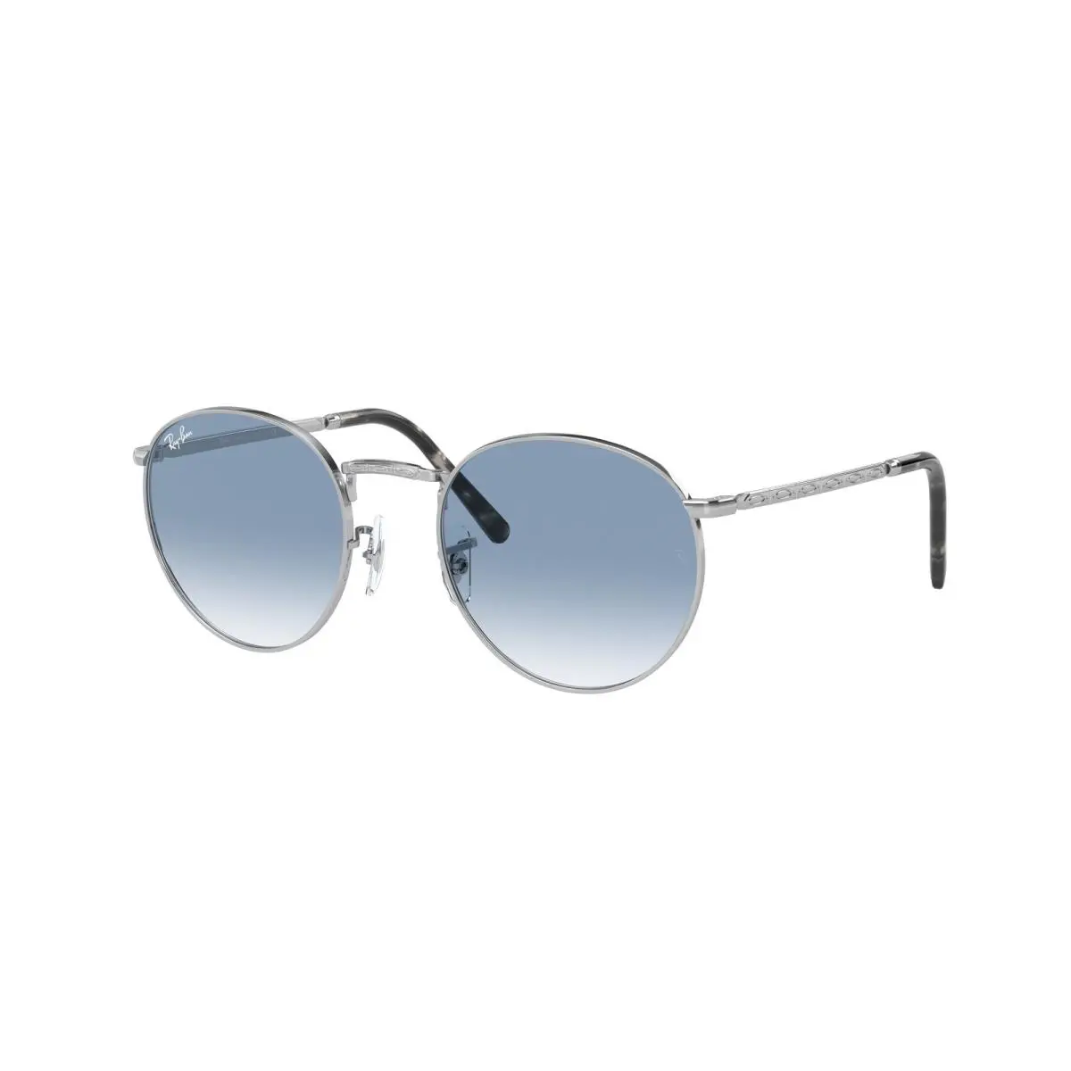 Ray-ban RB 3637 Round Silver Clear Gradien 003/3F Sunglasses by Ray-Ban