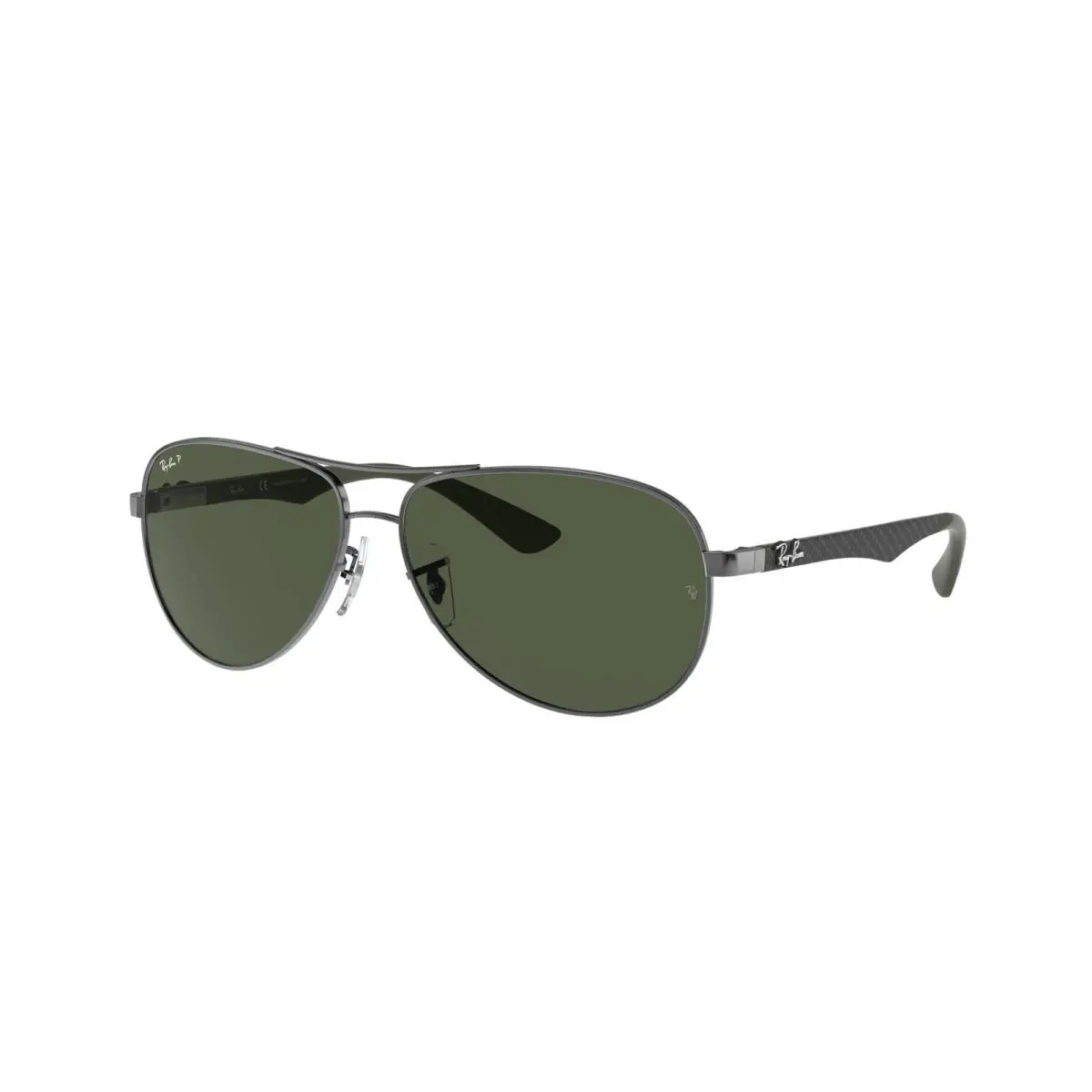 Ray-ban RB 8313 Gunmetal Dark Green 004/N5 Sunglasses