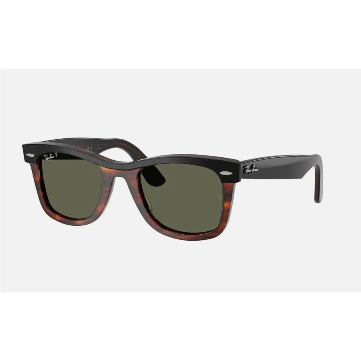 Ray-ban Sunglasses RB 2240 1440/58 Wayfarer Black Tortoise w/ Polarized Lenses