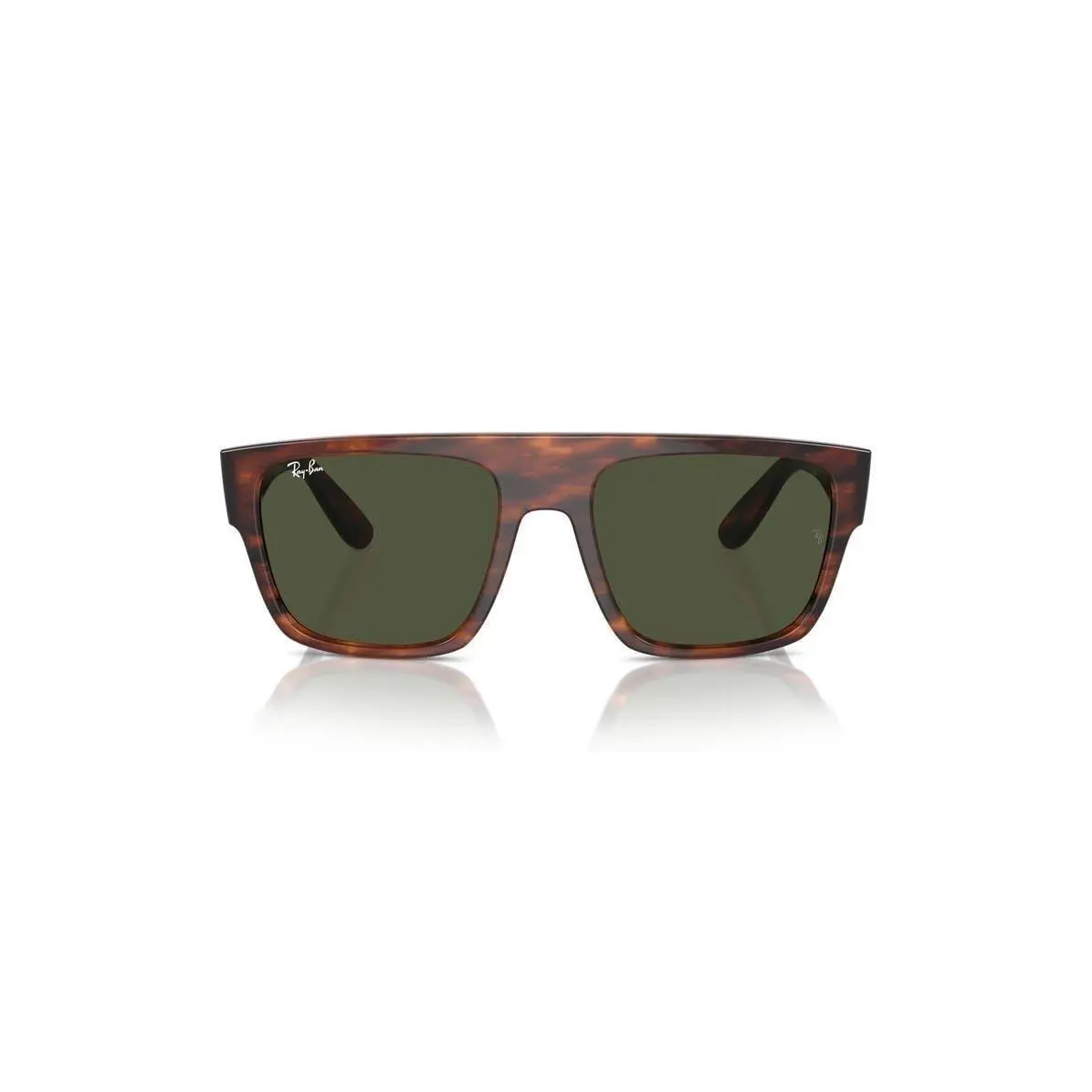 Ray-ban Men 57mm Square Sunglasses Striped Hava