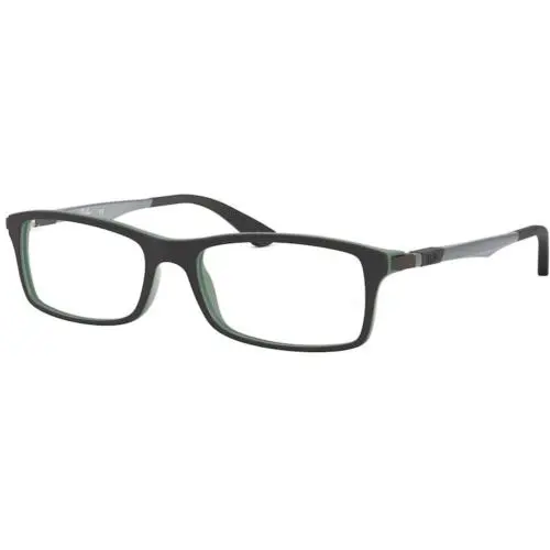 Ray-ban Optical RX 7017 Black on Green 5197 Eyeglasses