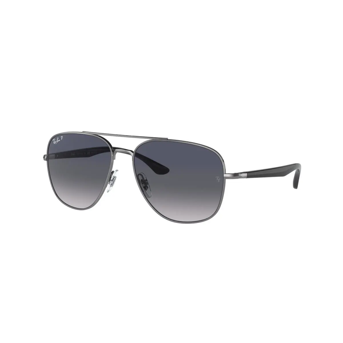 Ray-ban RB 3683 Gunmetal Blue Gradient Polar 004/78 Sunglasses