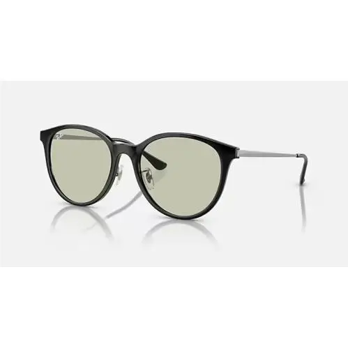 Ray-ban Glasses RB4334D 55-19-145 Black Frame Light Green Lens H