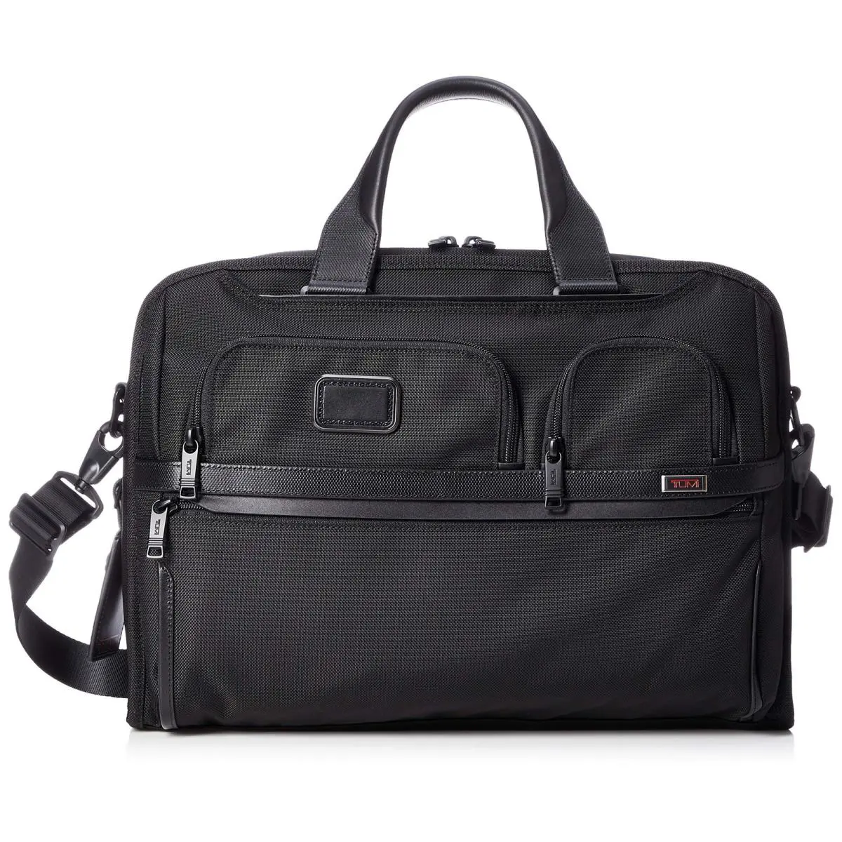 Tumi Alpha 3 16 Expandable Laptop Organizer Briefcase Black