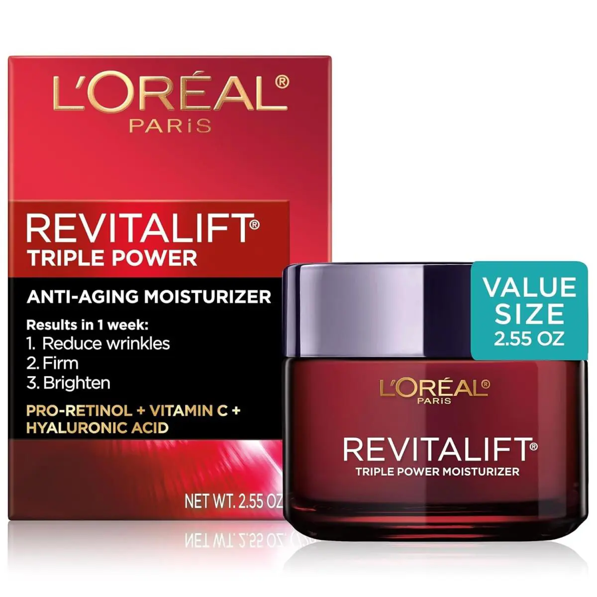 Loreal Revitalift Triple Power Face Moisturizer Travel Size 05oz Fragranced by L'Oréal