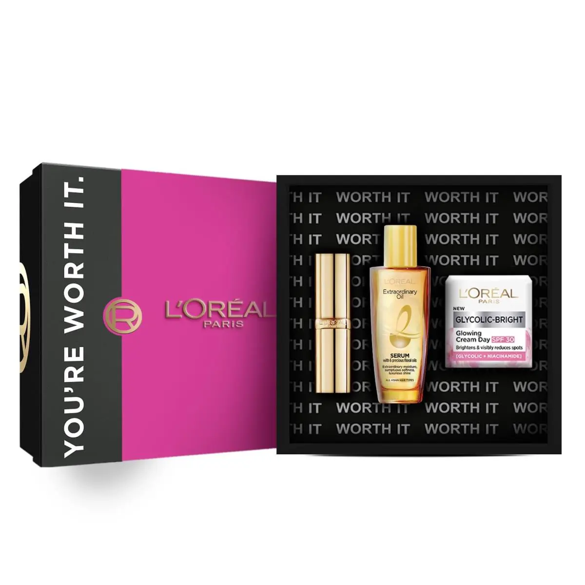 L`oréal L`or�al Paris Worth It Festive Favourites Gift Set of 3 49gm