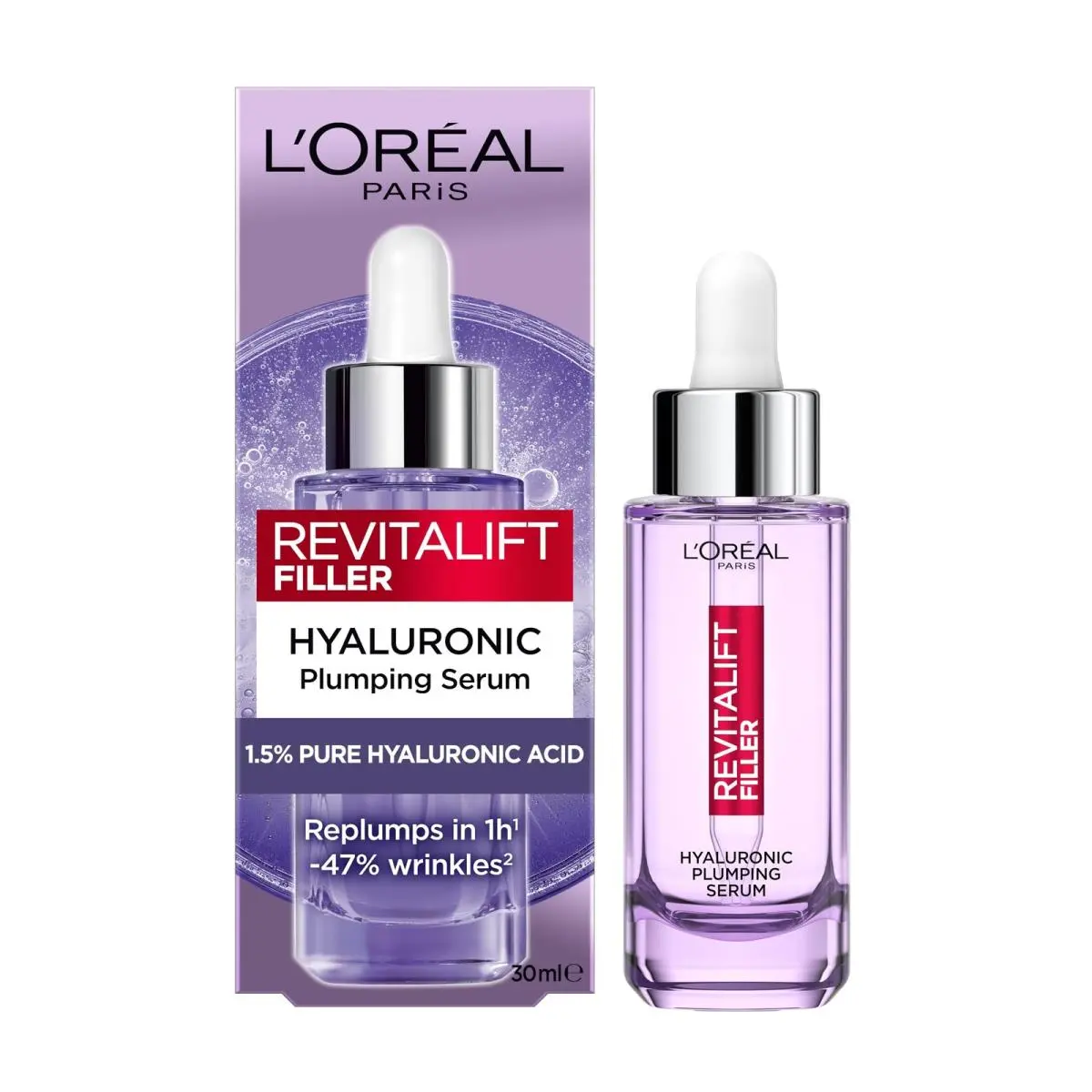 L`oréal L�oreal Revitalift Filler Serum 30ml 1.5% Pure Hyaluronic Acid Plumping