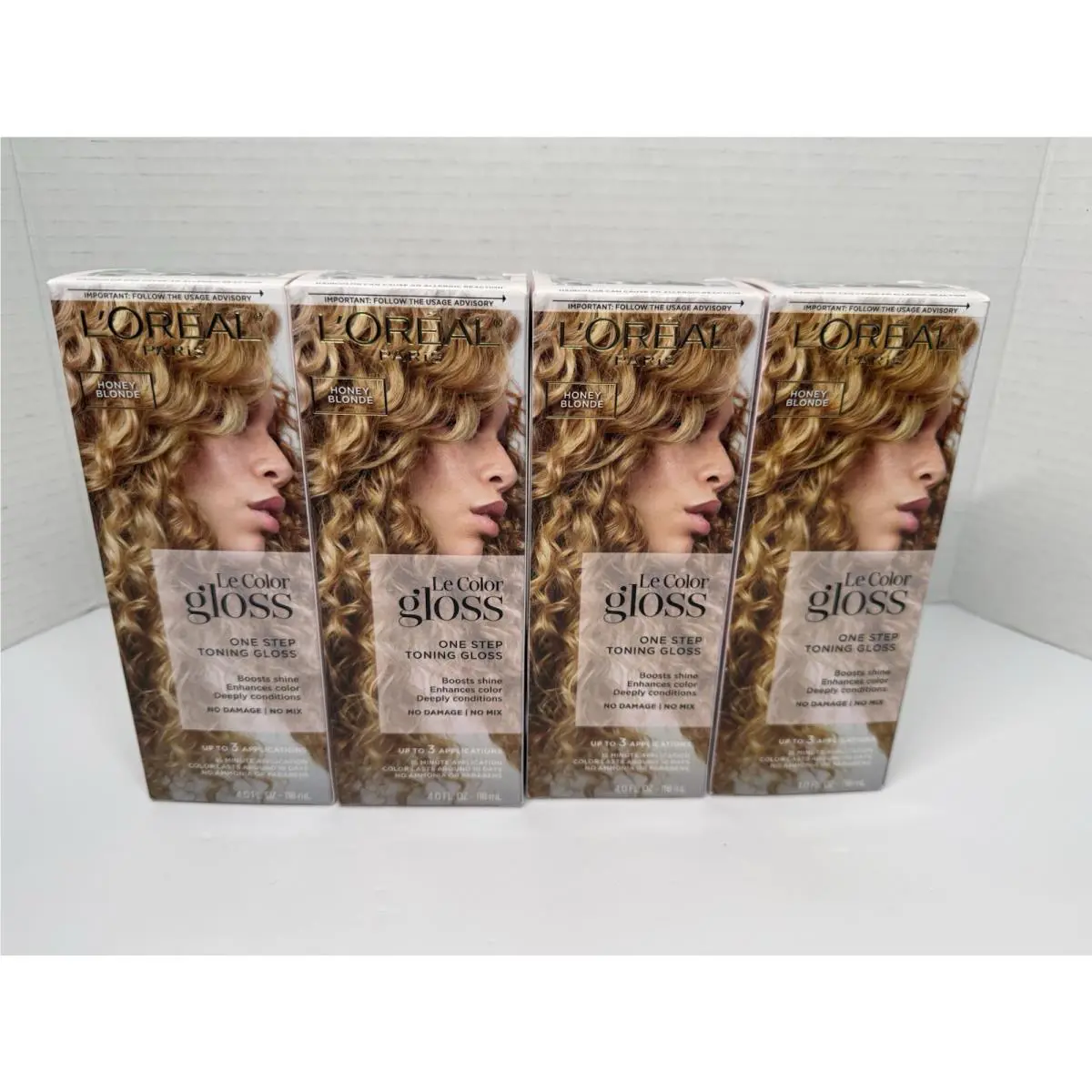 5 L`oreal Le Color Gloss - Honey Blonde One Step Toning Gloss