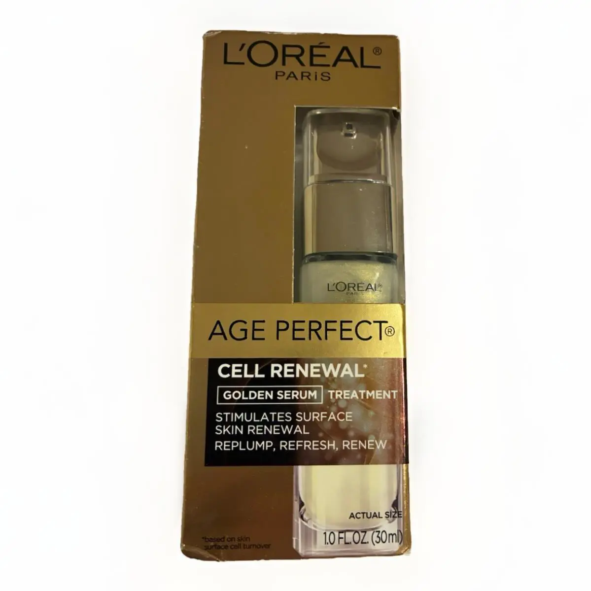 Loreal Age Perfect Cell Renewal Skin Renewing Facial Golden Serum Treatment