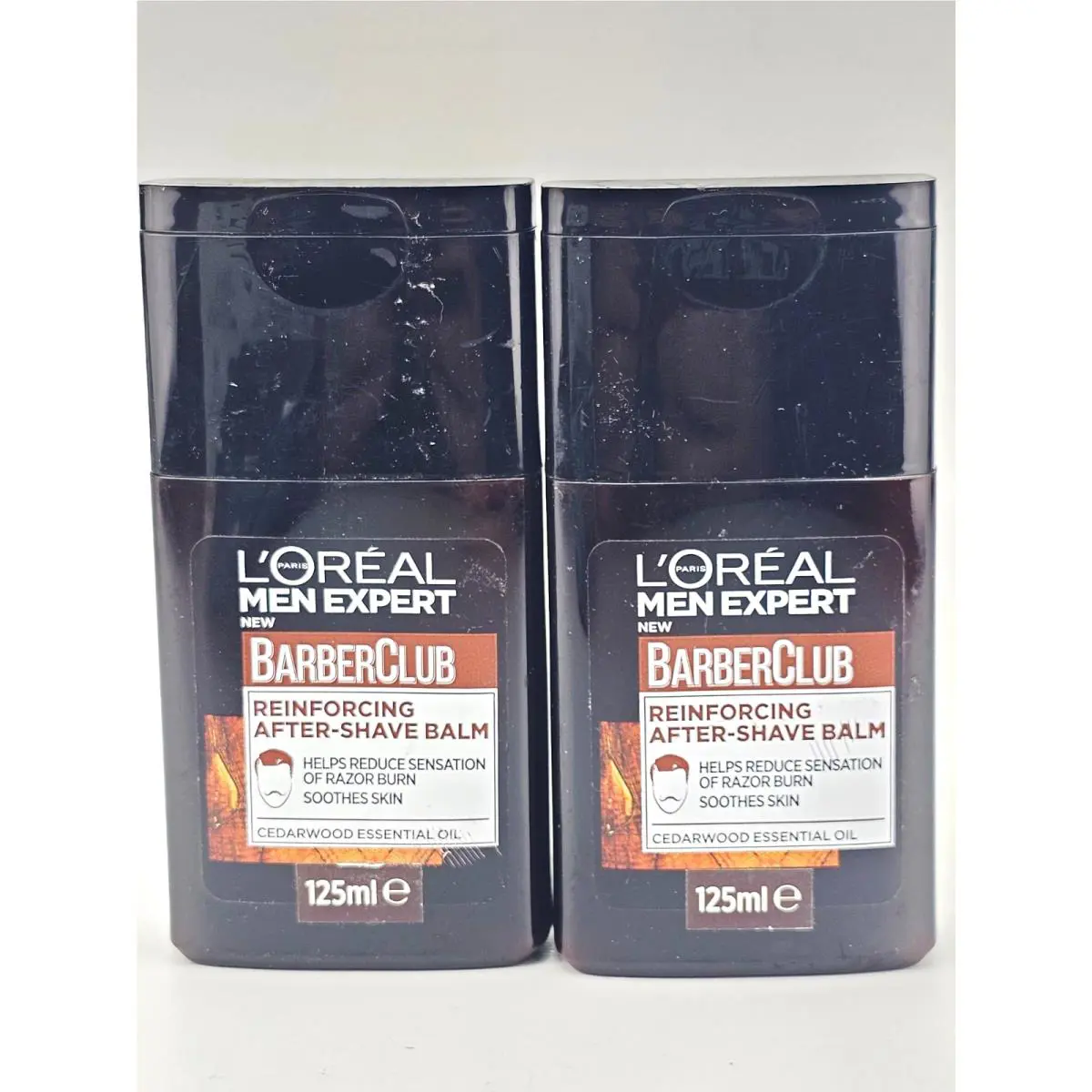 Loreal Men Expert Barber Club Reinforcing After Shave Balm 125ml 4.22oz Lot of 2