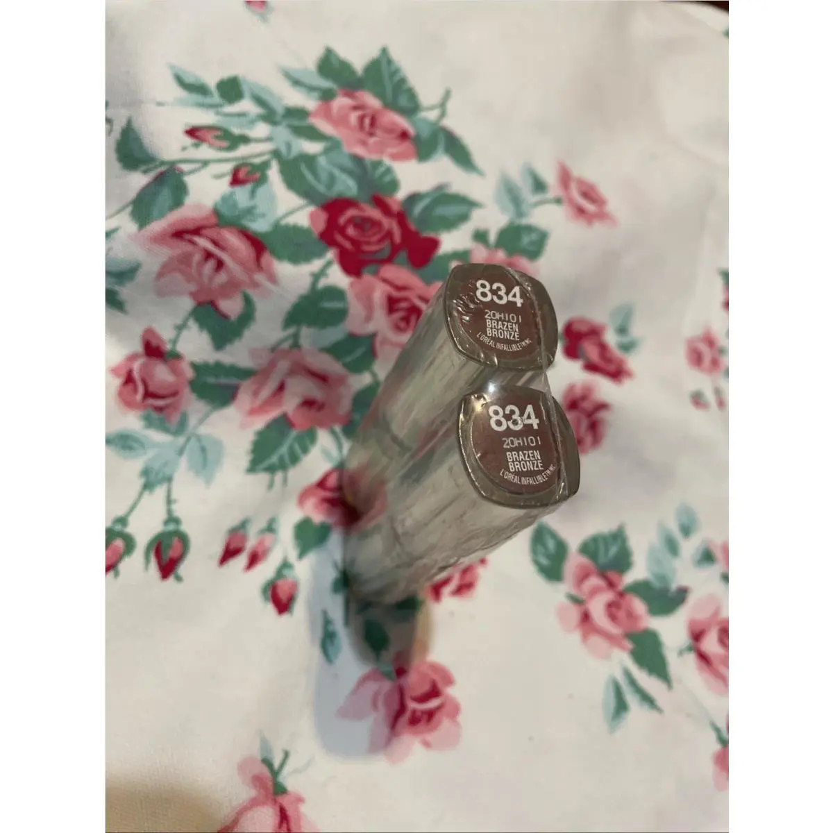 2 Loreal 834 Brazen Bronze Infallible Lerouge Lipstick 20Hl0l Read