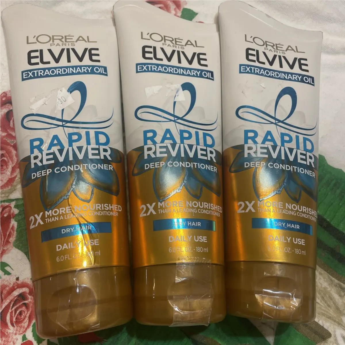 Loreal Elvive Extraordinary Oil Rapid Reviver Deep Conditioner Dry Hair Retired