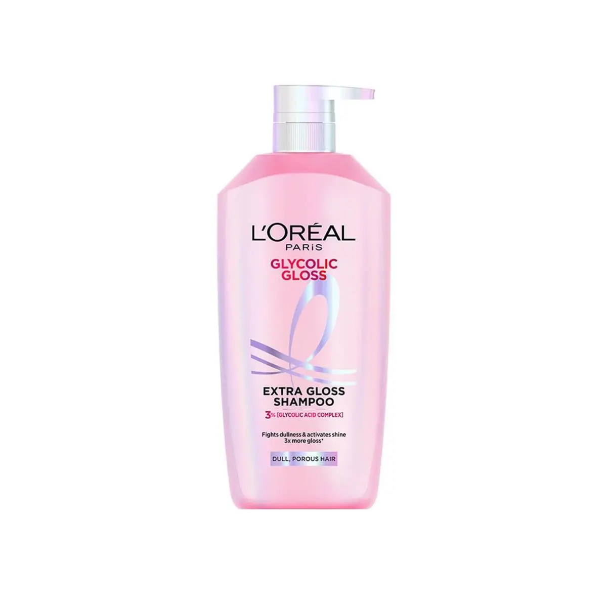 Loreal Paris Glycolic Gloss Shampoo 3% Glycolic Acid 800ml