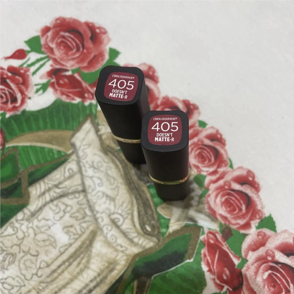 2 Loreal Colour Riche Matte Lip Colour Lipstick Dosent Matte-r 405 Retired Htf