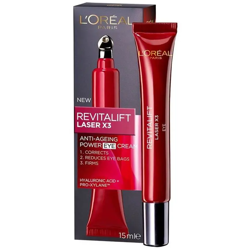 L`oreal Paris Revitalift Laser X3 Anti Ageing Power Eye Cream 15 ml