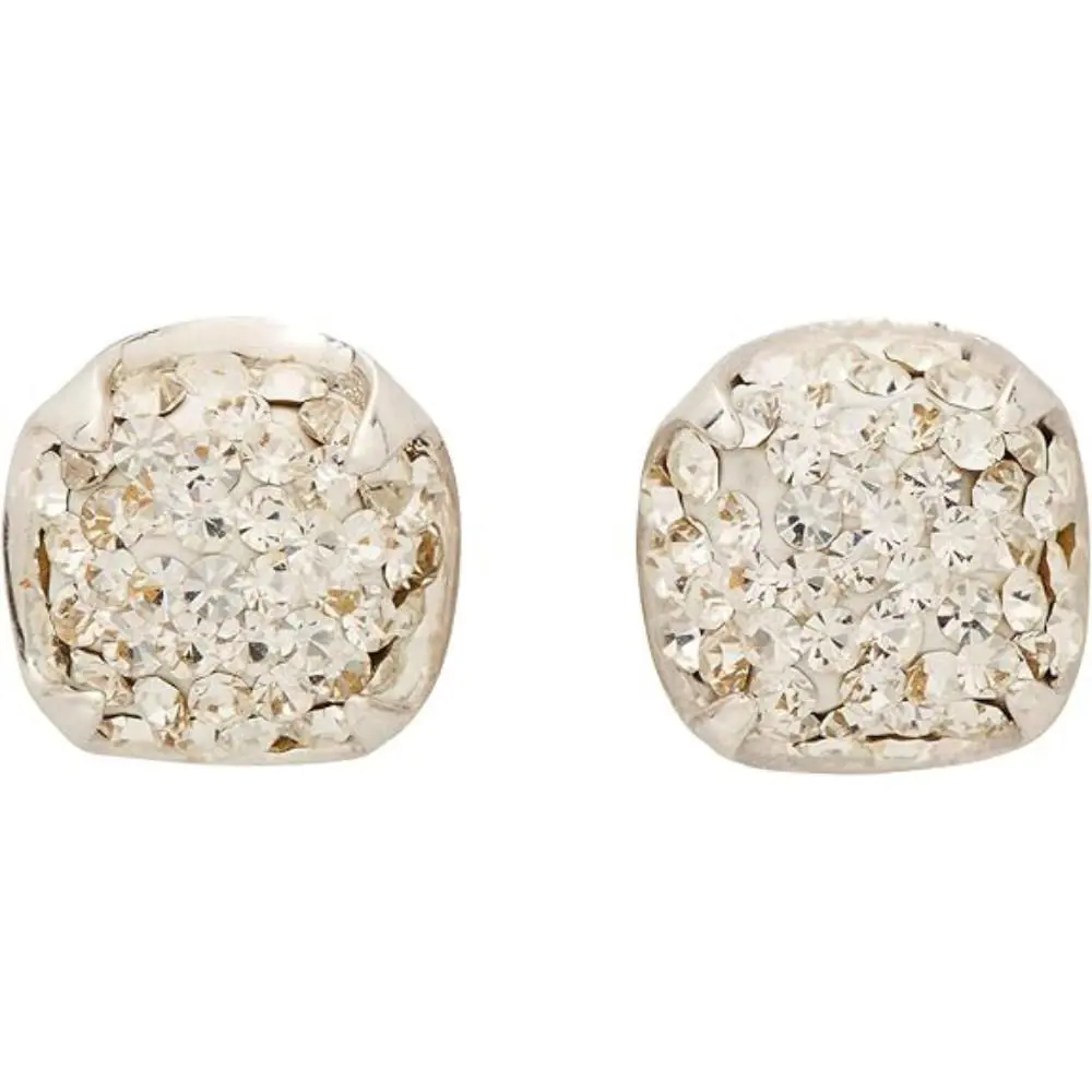 Kate Spade New York Pop Of Joy Studs Women`s Clear Silver Cubic Zirconia JDM2824