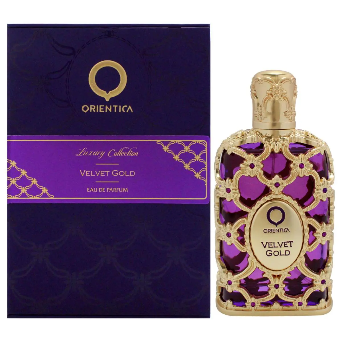 2 Pack Velvet Gold by Orientica For Women - 2.7 oz Edp Spray
