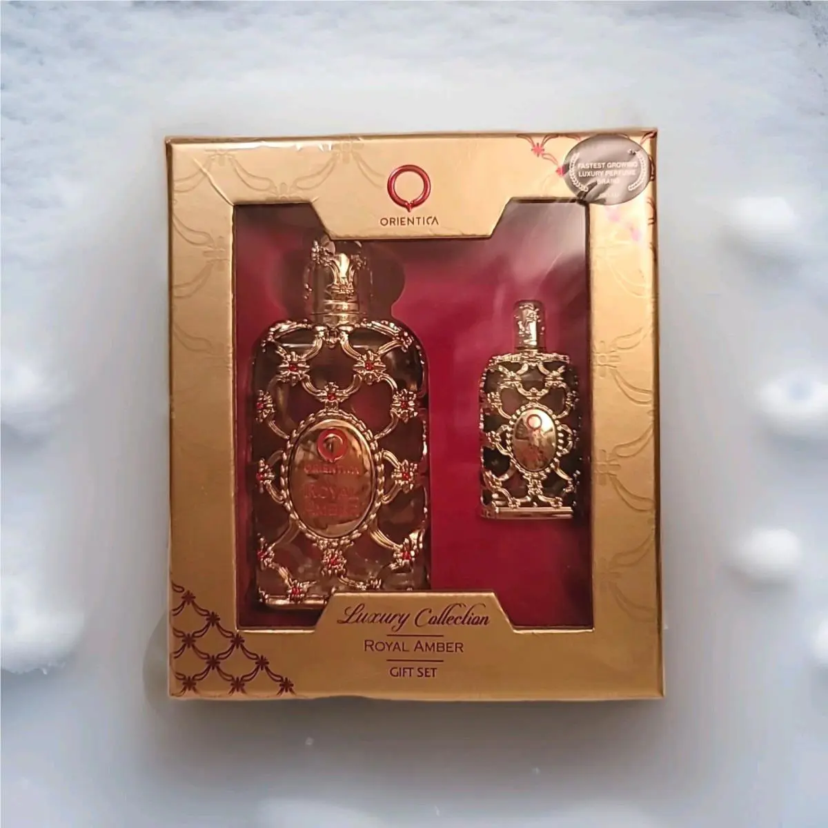 Orientica Royal Amber Luxury Collection Gift Set Fragrance Perfume Set