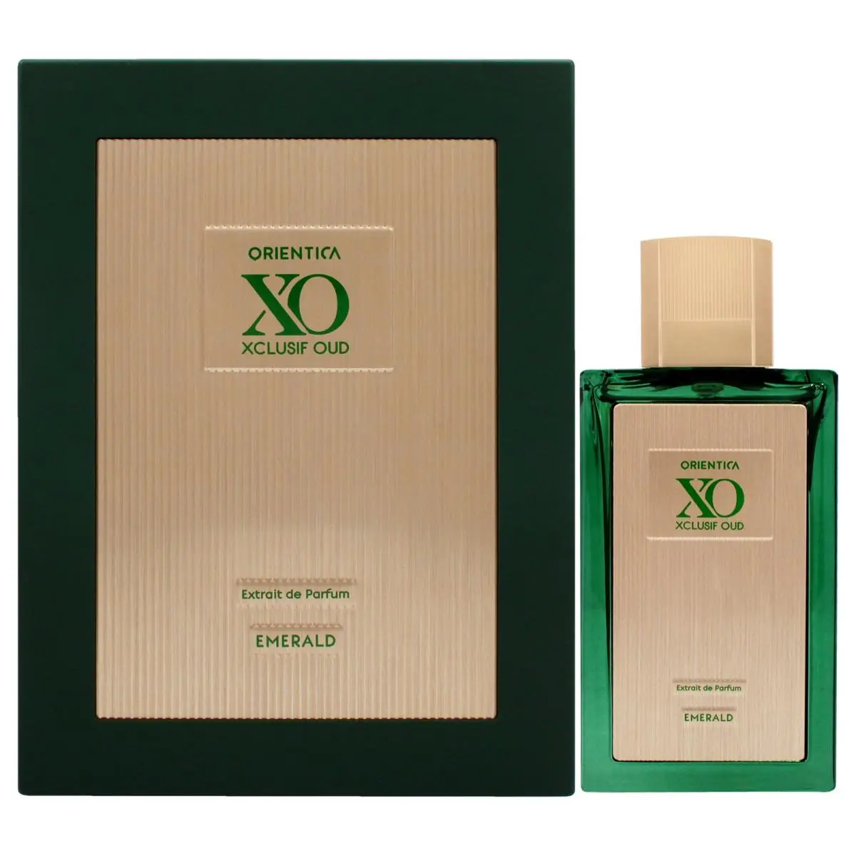 2 Pack XO Xclusif Oud Emerald Extrait by Orientica For Unisex - 2 oz Edp Spray