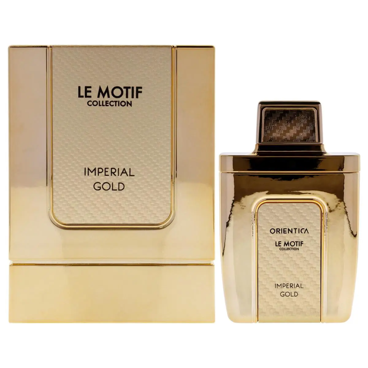 2 Pack Le Motif Imperial Gold by Orientica For Men - 2.9 oz Edp Spray