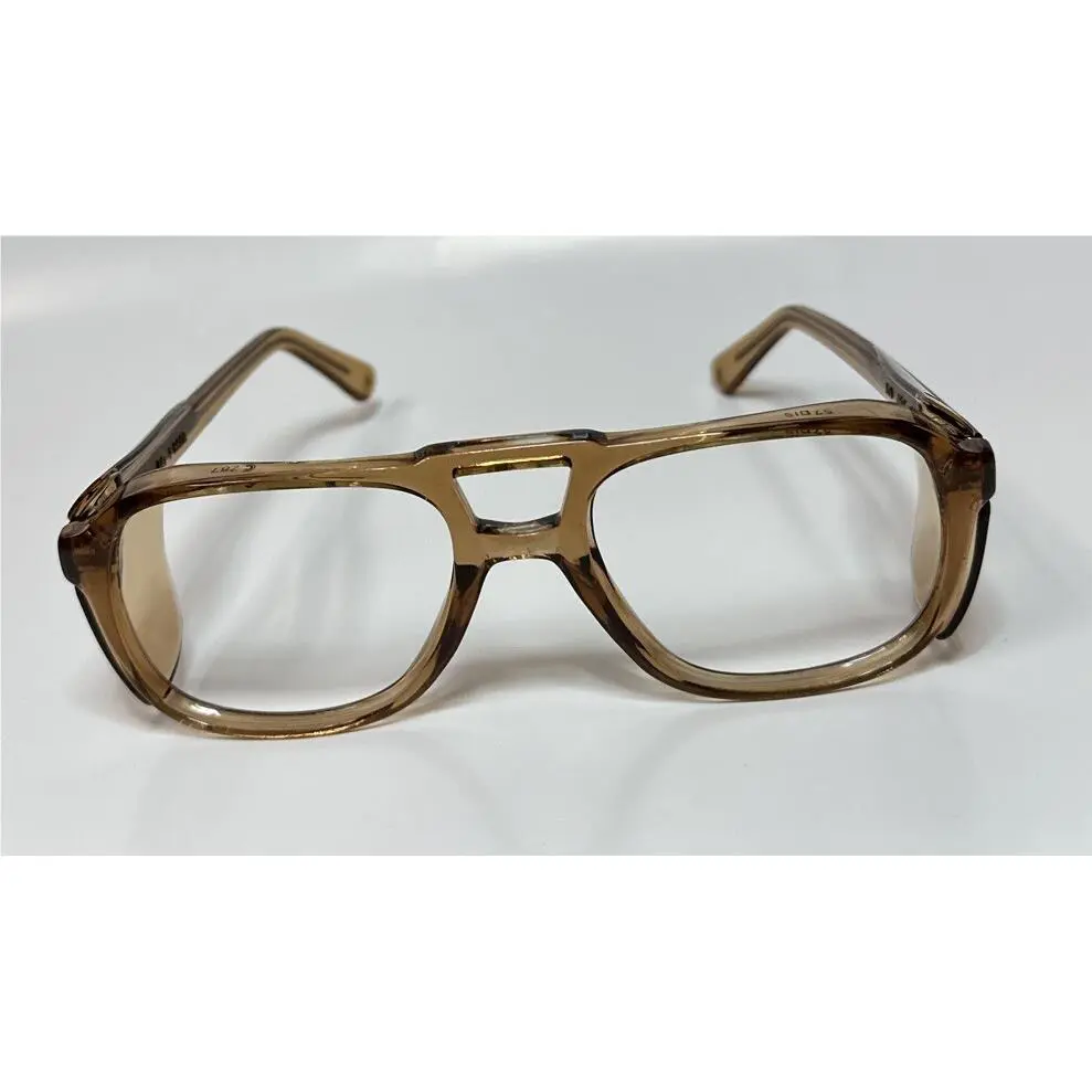 AO Safety F8900 Tan 57-19-145 Brown Plastic Full Rim Eyeglasses Frame IG30 by American Optical