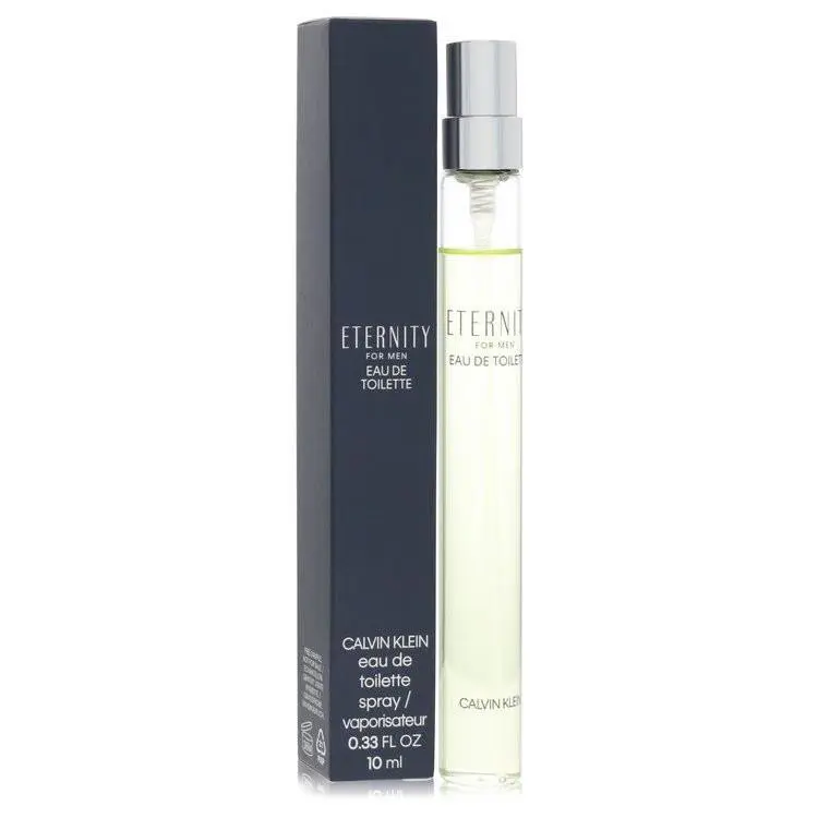 Eternity by Calvin Klein Mini Edt Spray .33 oz Men