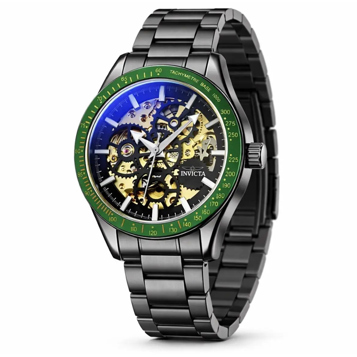 Invicta 69504 Objet D Art Automatic Men s Watch w/ Skeleton Dial 43mm
