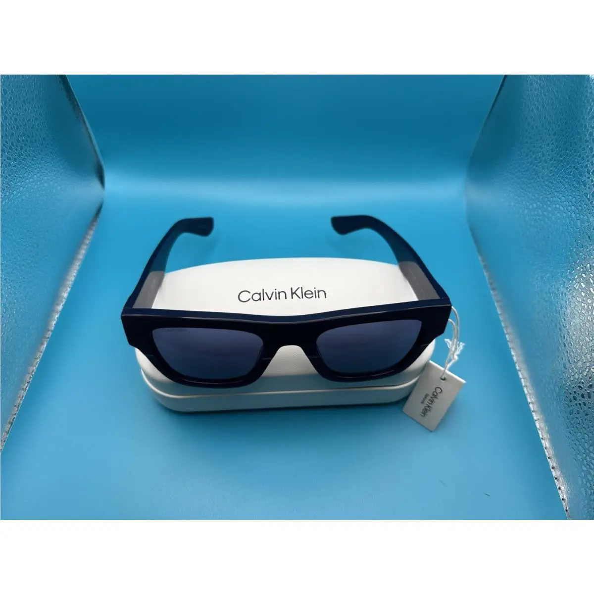 Calvin Klein Blue Square Men`s/women’s Sunglasses CK24510S 438 51-22-145