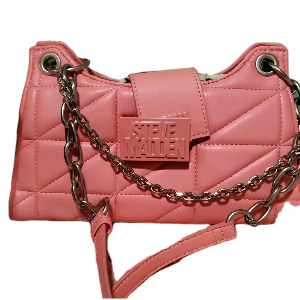 Steve Madden Shoulder Handbag Purse Bhera Pink