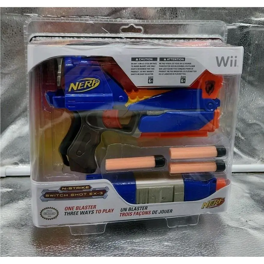 Nerf N-strike Switch Shot EX-3 Gun Controller - Nintendo Wii