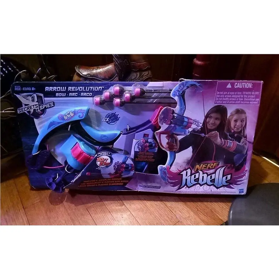 Nerf Rebelle Secrets and Spies Arrow Revolution Bow